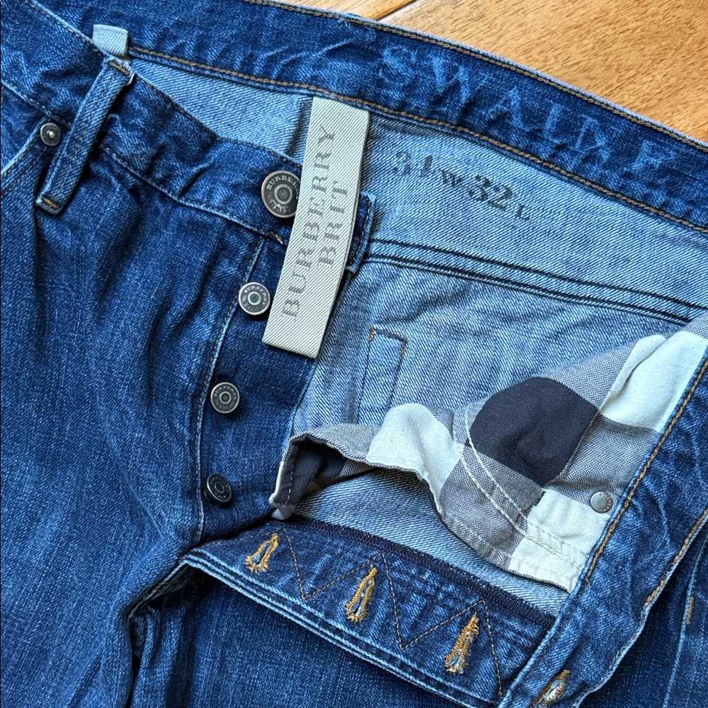 Burberry Brit Vintage Slim Dark Jeans - Picture 2 of 16